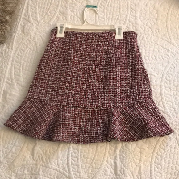 Tweed Fit and Flare mini skirt - Picture 2 of 3
